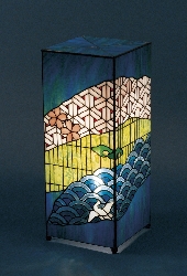 日本の文様の行灯