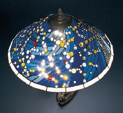 ステンドグラス 星座 インテリア スタンドランプ 花鳥