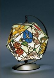 桜、朝顔他四季の花のランプ