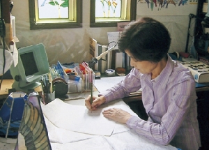 花鳥輪舞ステンドグラスデザイナー